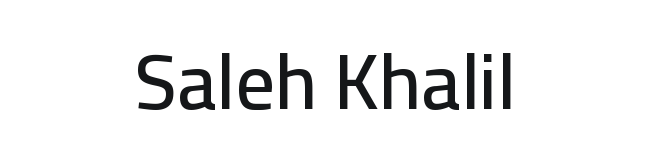 Saleh Khalil